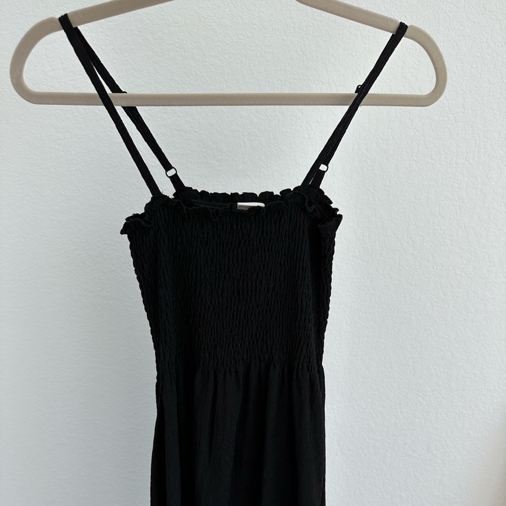 H&M Black Midi Dress